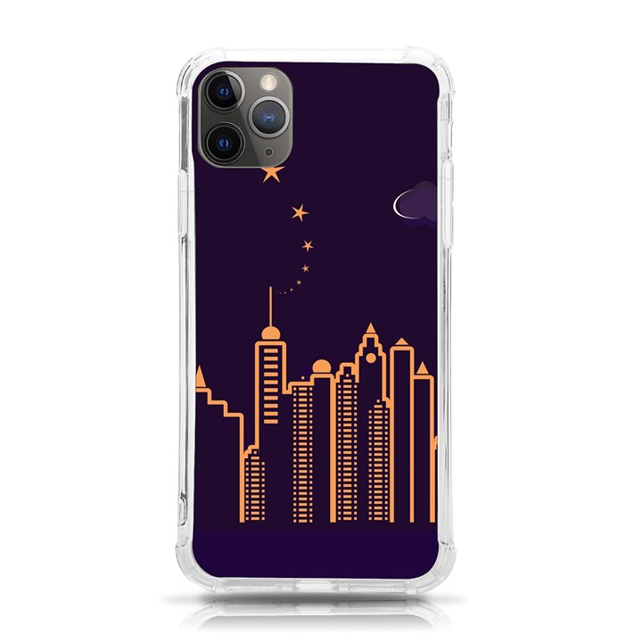 Skyscraper-town-urban-towers iPhone 11 Pro Max 6.5 Inch TPU UV Print Case