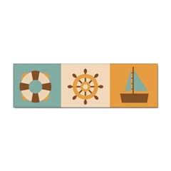 Nautical-elements-collection Sticker Bumper (100 Pack) by Wav3s