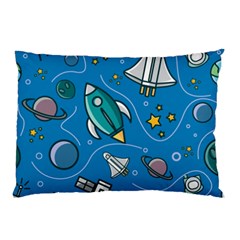 About-space-seamless-pattern Pillow Case by Wav3s