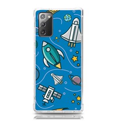 About-space-seamless-pattern Samsung Galaxy Note 20 Tpu Uv Case by Wav3s