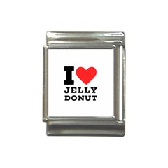 I Love Jelly Donut Italian Charm (13mm) by ilovewhateva