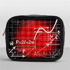 Geometry Mathematics Cube Mini Toiletries Bag (one Side) by Ndabl3x