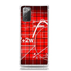 Geometry Mathematics Cube Samsung Galaxy Note 20 Tpu Uv Case by Ndabl3x