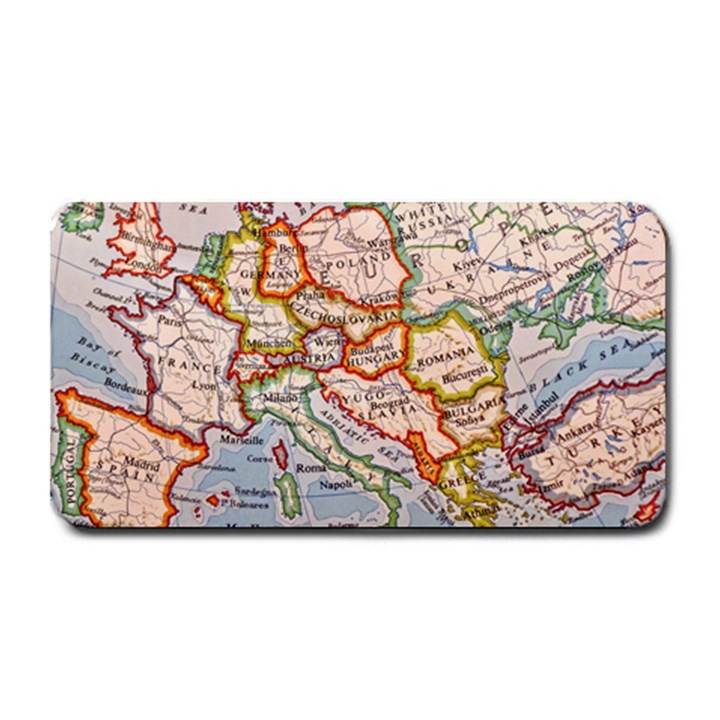 Map Europe Globe Countries States Medium Bar Mat