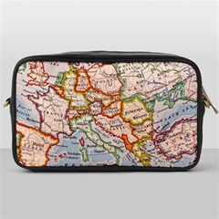 Map Europe Globe Countries States Toiletries Bag (one Side) by Ndabl3x