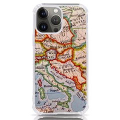 Map Europe Globe Countries States Iphone 13 Pro Max Tpu Uv Print Case by Ndabl3x