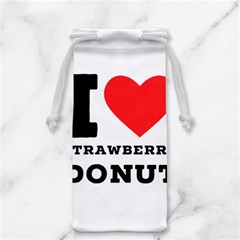 I Love Strawberry Donut Jewelry Bag by ilovewhateva