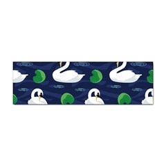 Swan Pattern Elegant Design Sticker Bumper (10 Pack) by Vaneshart