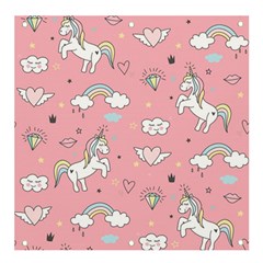 Cute-unicorn-seamless-pattern Banner And Sign 4  X 4  by Vaneshart