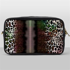 Leopard Animal Shawl Honeycomb Toiletries Bag (one Side) by Vaneshop