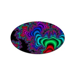 Abstract Piece Color Sticker (oval) by Vaneshop