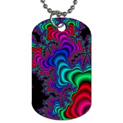 Abstract Piece Color Dog Tag (two Sides) by Vaneshop