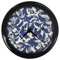 Bird Animal Animal Background Wall Clock (black) by Vaneshop