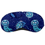 Cat Spacesuit Space Suit Astronaut Pattern Sleeping Mask Front