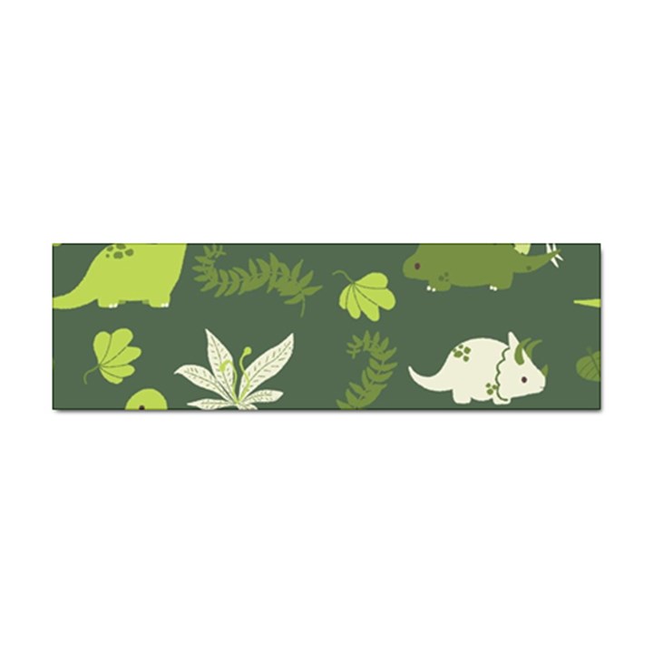 Cute Dinosaur Pattern Sticker (Bumper)