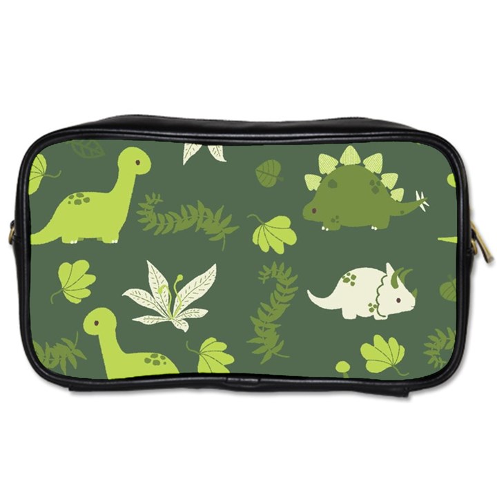 Cute Dinosaur Pattern Toiletries Bag (Two Sides)