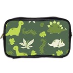 Cute Dinosaur Pattern Toiletries Bag (Two Sides) Back