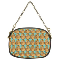 Owl Bird Pattern Chain Purse (one Side) by Vaneshop