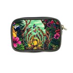 Monkey Tiger Bird Parrot Forest Jungle Style Coin Purse Back