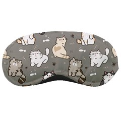 Cute Cat Pattern Cartoon Sleeping Mask by Cowasu