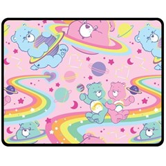 Bears Kawaii Pattern Two Sides Fleece Blanket (medium) by Cowasu