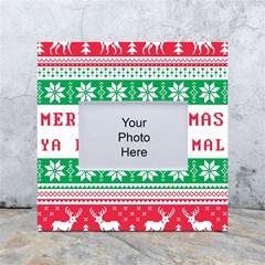 Merry Christmas Ya Filthy Animal White Box Photo Frame 4  X 6  by Cowasu