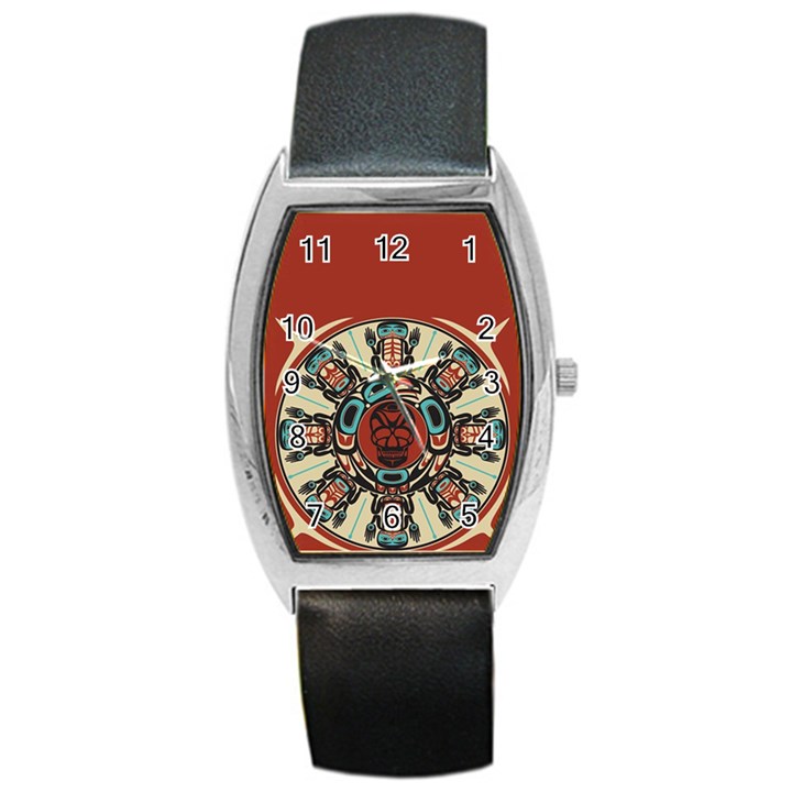 Skull Grateful Dead Phone Gratefuldead Barrel Style Metal Watch