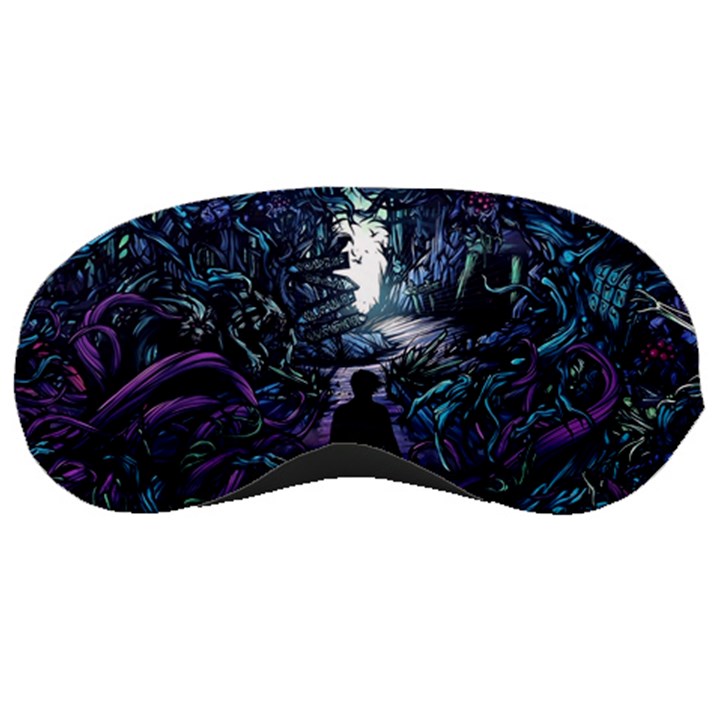 Horror Psychedelic Art Sleeping Mask