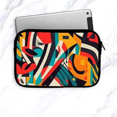 Colorful Abstract Apple Ipad Mini Zipper Cases by Jack14