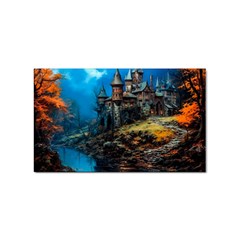 Castle Fantasy Sticker (rectangular) by Ndabl3x