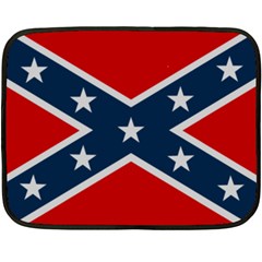 Rebel Flag  Two Sides Fleece Blanket (mini) by Jen1cherryboot88