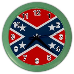 Rebel Flag  Color Wall Clock by Jen1cherryboot88