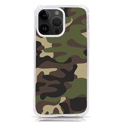 Texture Military Camouflage Repeats Seamless Army Green Hunting Iphone 14 Pro Max Tpu Uv Print Case by Cowasu