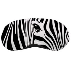 Animal Cute Pattern Art Zebra Sleeping Mask by Amaryn4rt