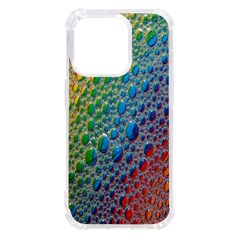 Bubbles Rainbow Colourful Colors Iphone 14 Pro Tpu Uv Print Case by Amaryn4rt