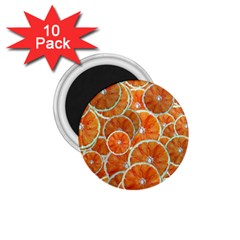 Oranges Background Texture Pattern 1 75  Magnets (10 Pack)  by Simbadda