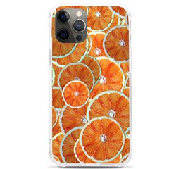 Oranges Background Texture Pattern Iphone 12 Pro Max Tpu Uv Print Case by Simbadda