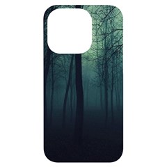 Dark Forest Iphone 14 Pro Black Uv Print Case by Ravend