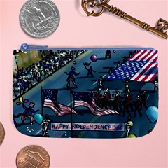 July 4th Parade Independence Day Large Coin Purse by Ravend