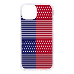 American Flag Patriot Red White Iphone 13 Tpu Uv Print Case by Celenk