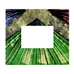 Acrylic Abstract Art Design  White Wall Photo Frame 5  X 7  by Rbudhiya