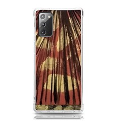 Acrylic Abstract Art Design  Samsung Galaxy Note 20 Tpu Uv Case by Rbudhiya