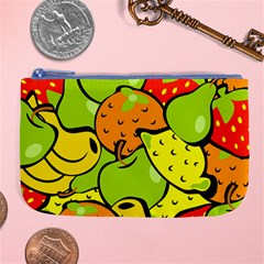 Fruit Food Wallpaper Large Coin Purse by Dutashop