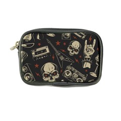 Grunge Seamless Pattern With Skulls Coin Purse by Amaryn4rt