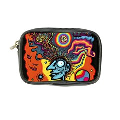 Hippie Rainbow Psychedelic Colorful Coin Purse by uniart180623