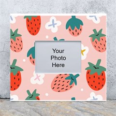 Strawberry-seamless-pattern White Wall Photo Frame 5  X 7  by uniart180623