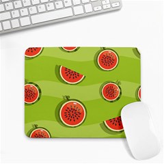 Seamless-background-with-watermelon-slices Small Mousepad by uniart180623