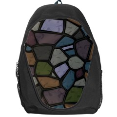 Cartoon-colored-stone-seamless-background-texture-pattern - Backpack Bag by uniart180623