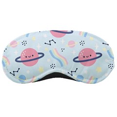 Cute-planet-space-seamless-pattern-background Sleeping Mask by uniart180623