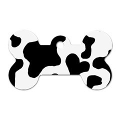 Cow Pattern Dog Tag Bone (two Sides) by uniart180623